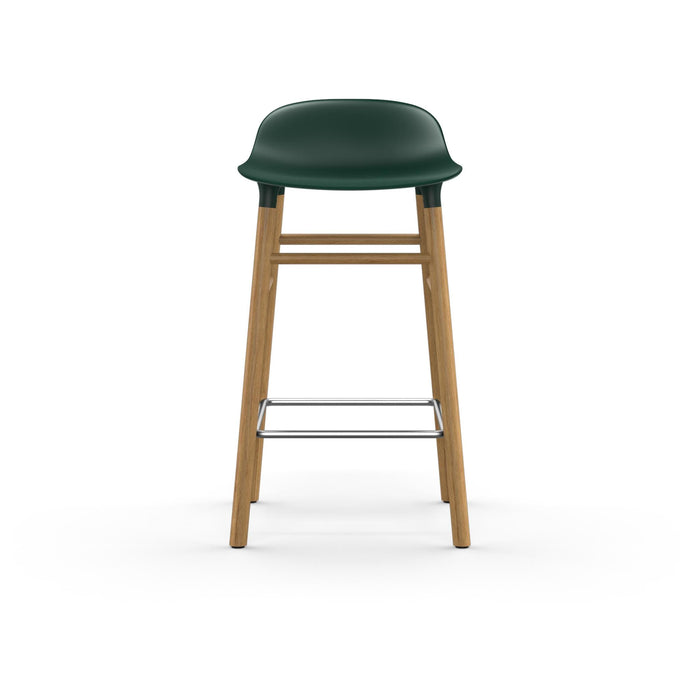 Normann Copenhagen Form Barkruk Low 65 cm - Eiken - Zwart