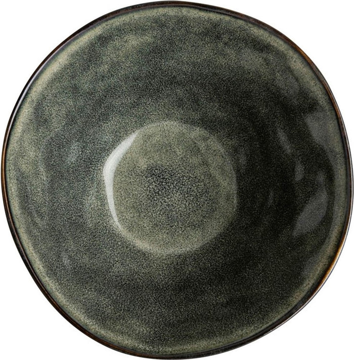 Organic by Dutch Rose Amsterdam kom 14 cm - groen