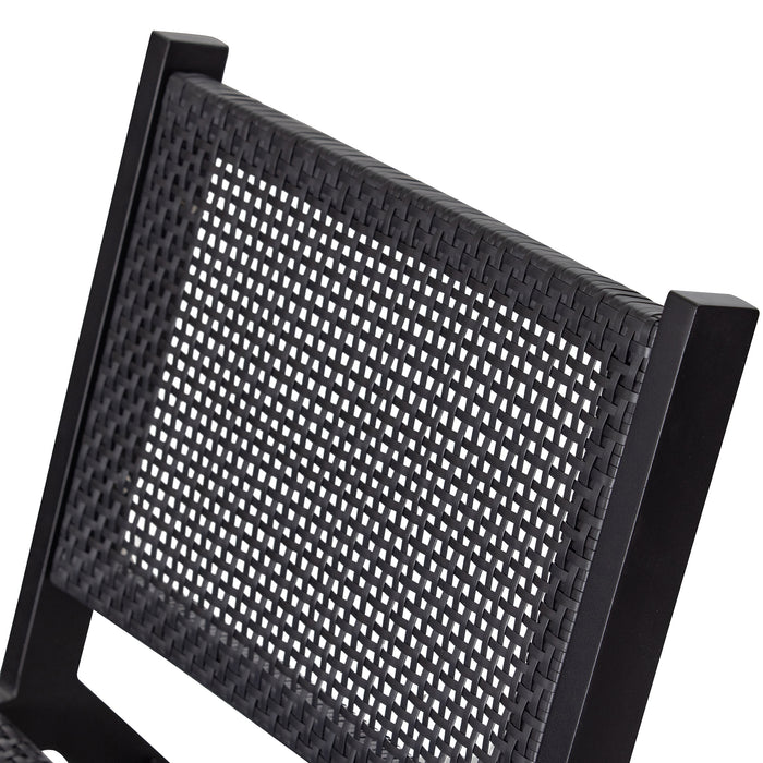 Woood Puk Fauteuil - Zwart