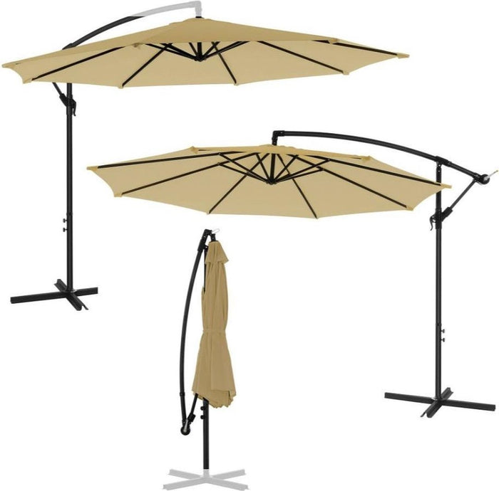 MIRA Home Parasol Zweefparasol met UVbescherming 300x245