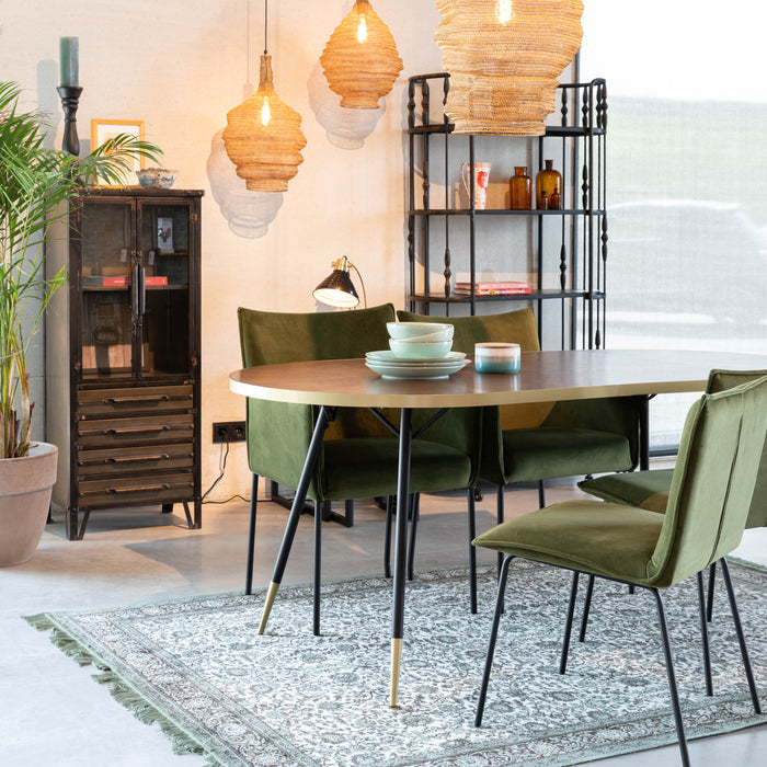 MOOS Gys Vloerkleed Groen