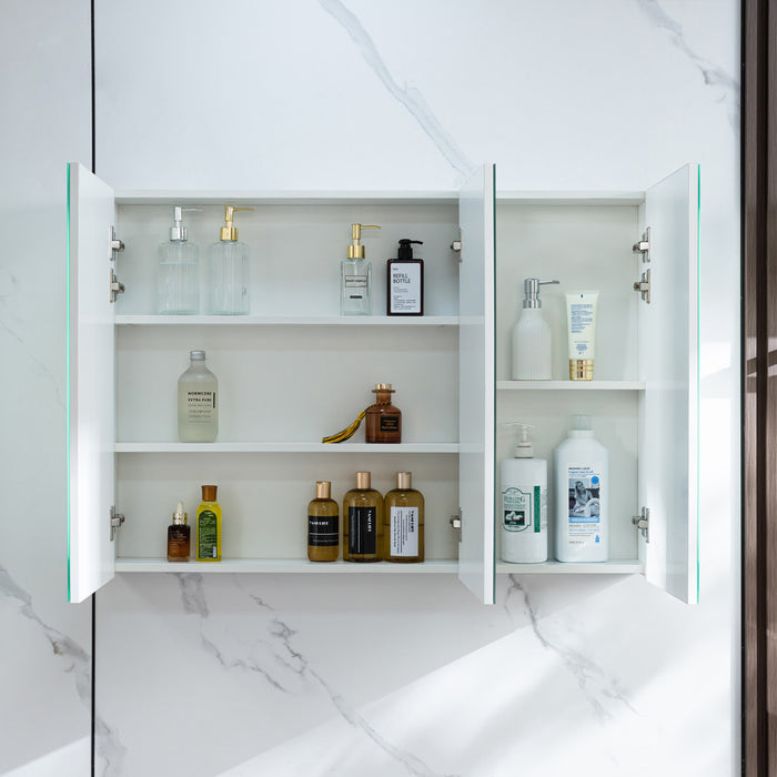 Vtw Living - Badkamermeubel - Spiegelkast - Medicijnkast - 100 cm