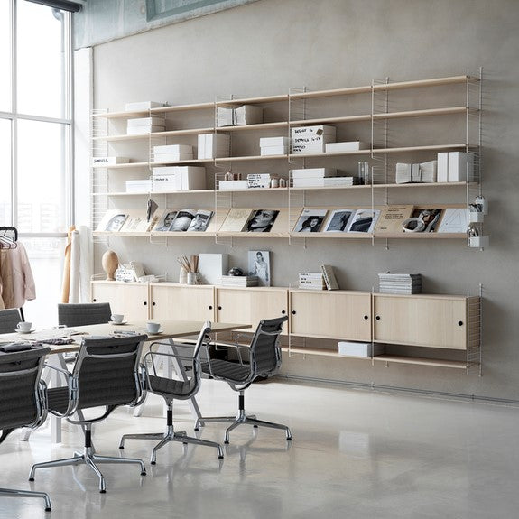 String Shelf Legplank 78 x 30 cm Set van 3