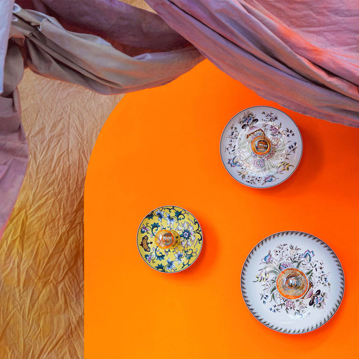 Bold Monkey Grannies Dishes Wandlamp Wit S