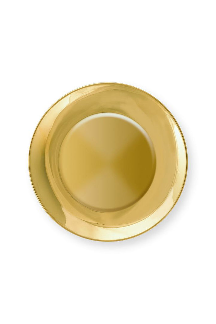 vtwonen Bord - Set van 4 - Goud - 12cm