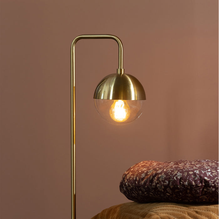 WOOOD Globular Tafellamp - Antique Brass