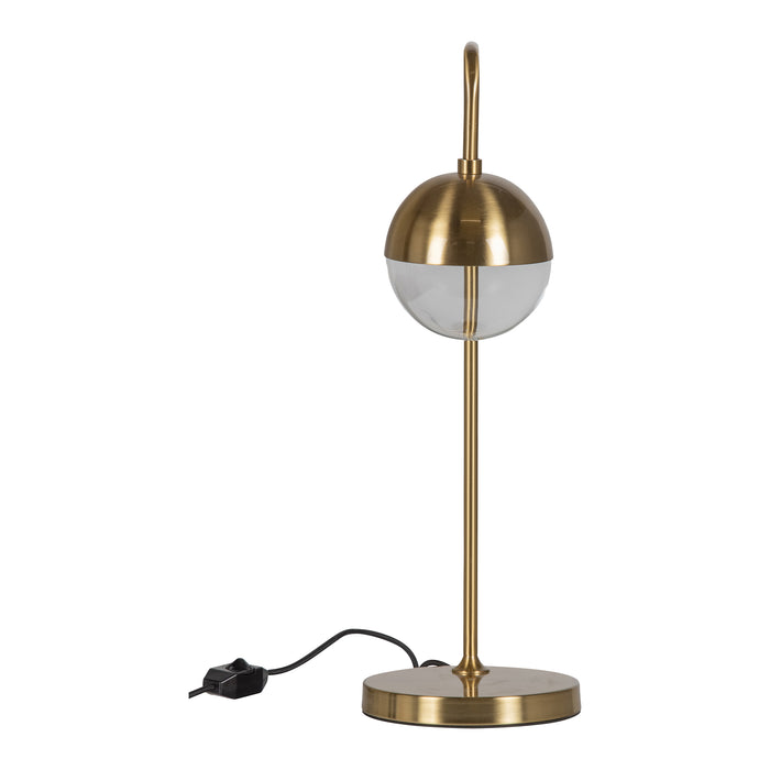 WOOOD Globular Tafellamp - Antique Brass