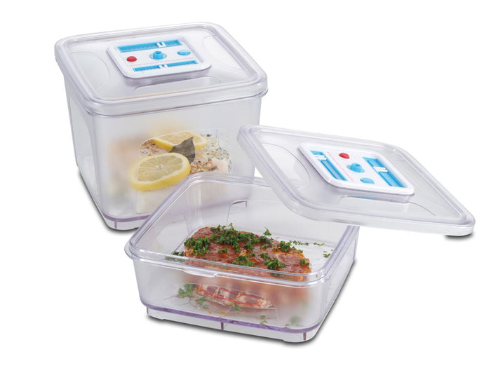 Solis Bewaarcontainer set - Vershoudbakjes - 2 stuks