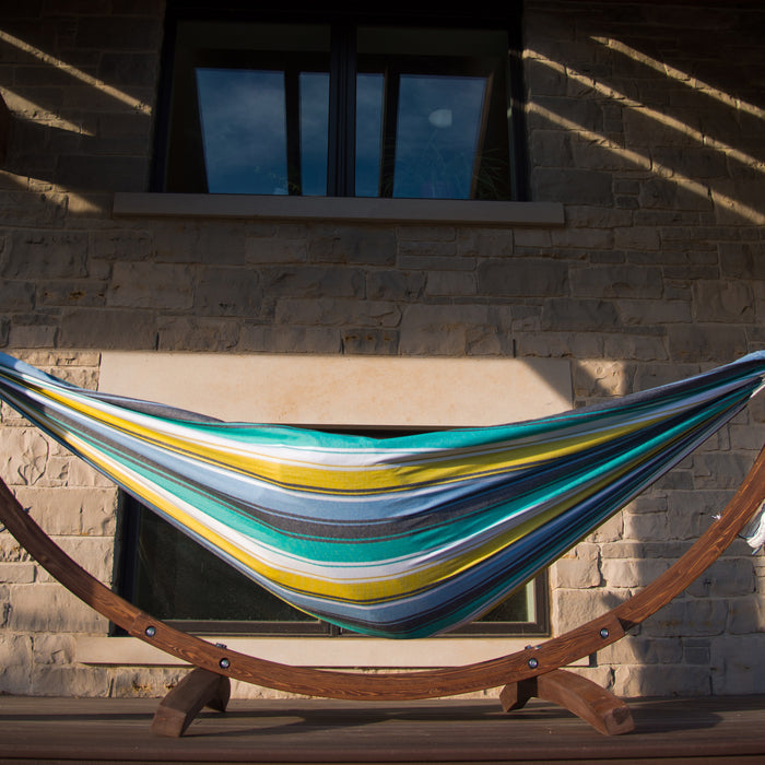 Vivere Double Cotton Hangmat met Standaard