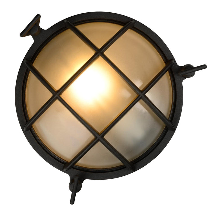 Lucide DUDLEY Wandlamp - Zwart