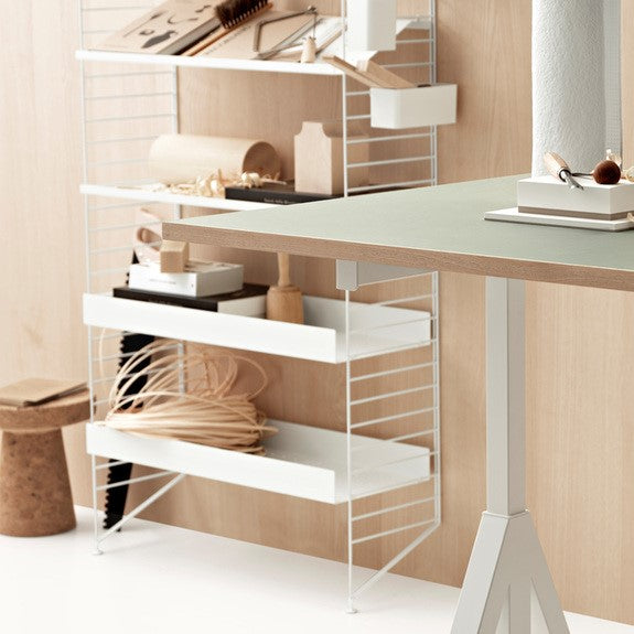 String Shelf Legplank 78 x 30 cm Set van 3