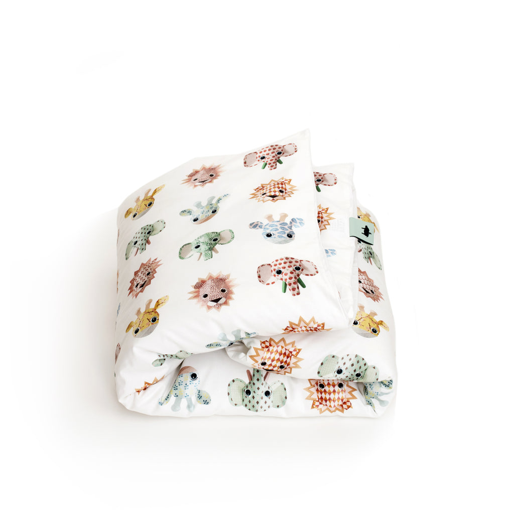 Studio Ditte Wilde Dieren Dekbedovertrek 140 x 220 cm