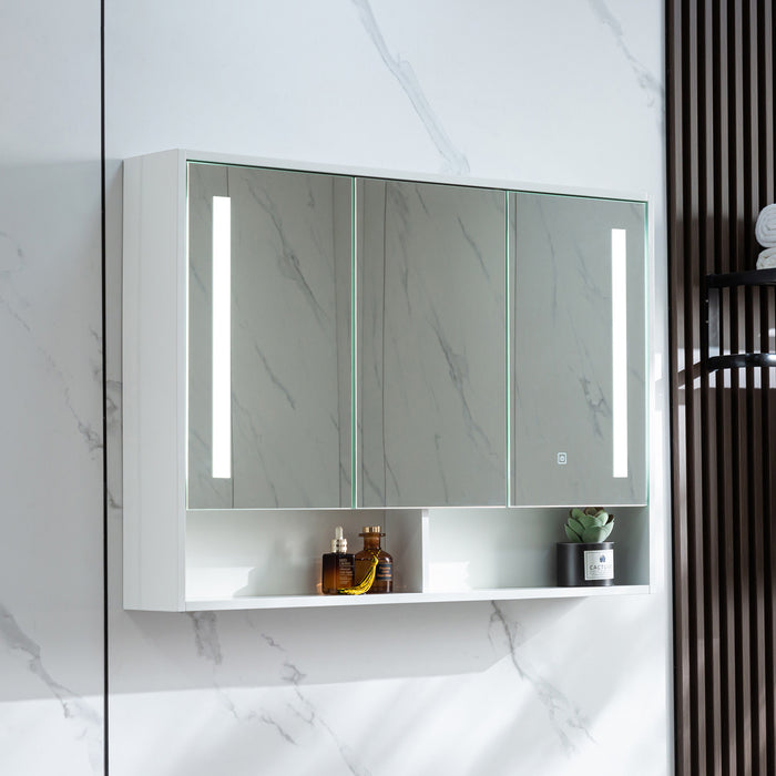 Vtw Living - Spiegelkast - Badkamermeubel - Medicijnkast - 100 cm