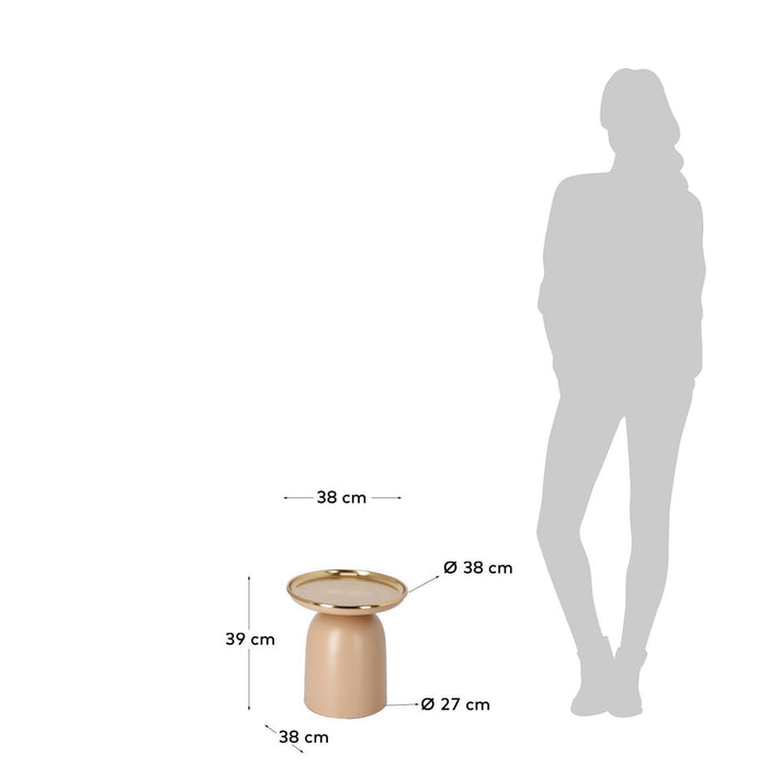 Kave Home - Bijzettafel Neiva Ø 38 cm