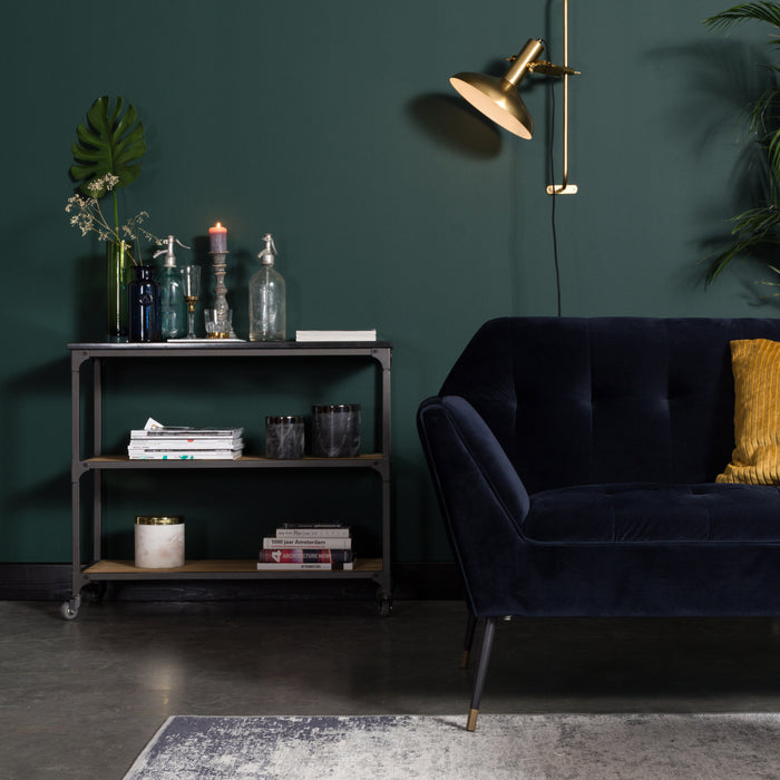 Dutchbone Caruso Vloerkleed Blue