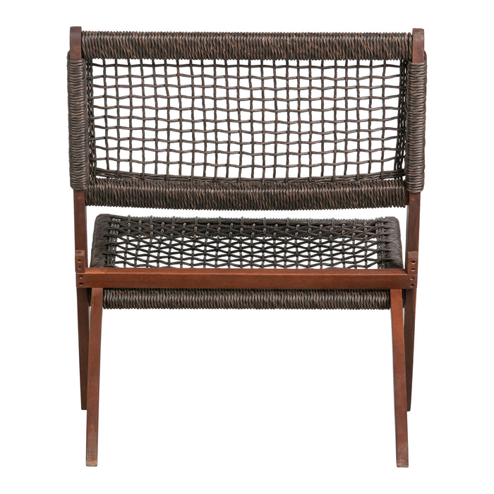 Woood Lois Klapstoel - Donkerbruin