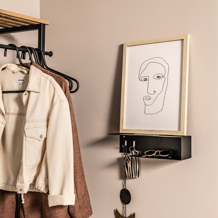 Spinder Design Victorie Kledinghanger 5 st. - Mat Zwart