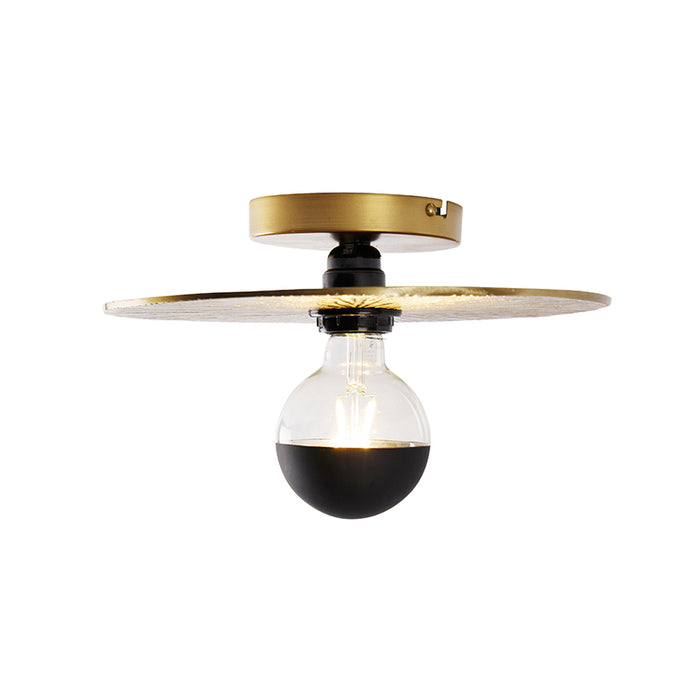 QAZQA Oosterse plafondlamp goud rond - Konge