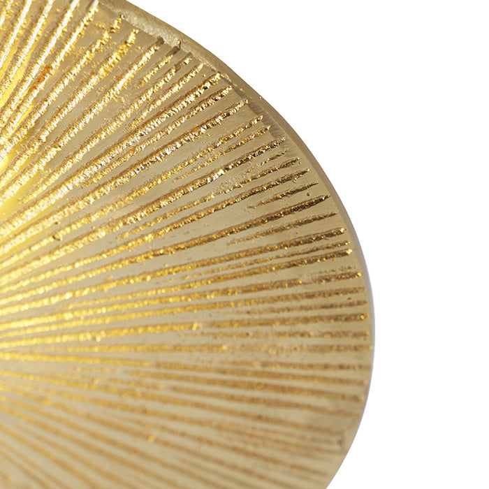 QAZQA Oosterse plafondlamp goud rond - Konge