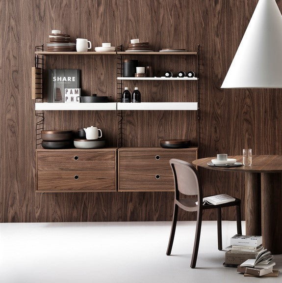 String Vloerpaneel 200 x 30 cm Set van 2