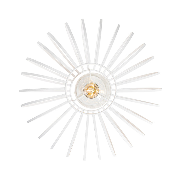 QAZQA Design plafondlamp wit 39 cm - Johanna