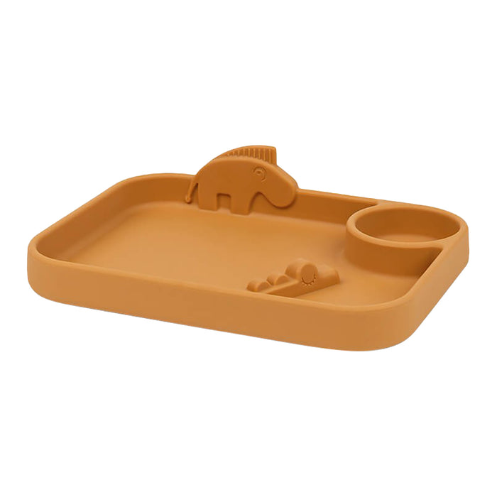 Done by Deer Peekaboo Bord met Compartimenten - Mustard