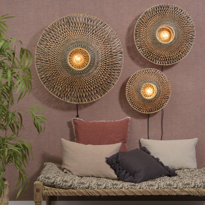 GOOD&MOJO Bali Wandlamp M - Ø 60 cm