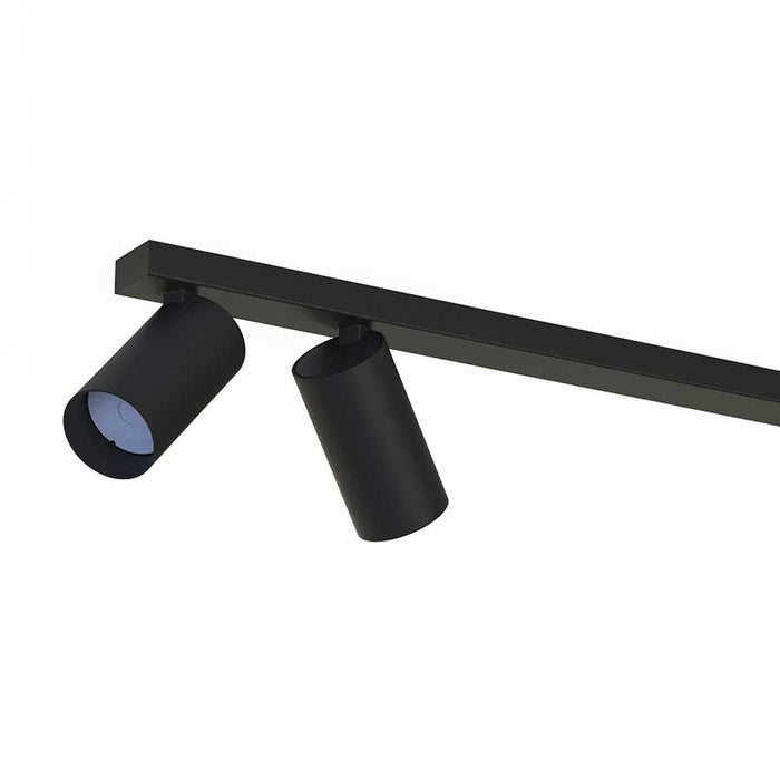 Nowodvorski Railsysteem Mono bocht 8 lichts 2x 150 cm zwart