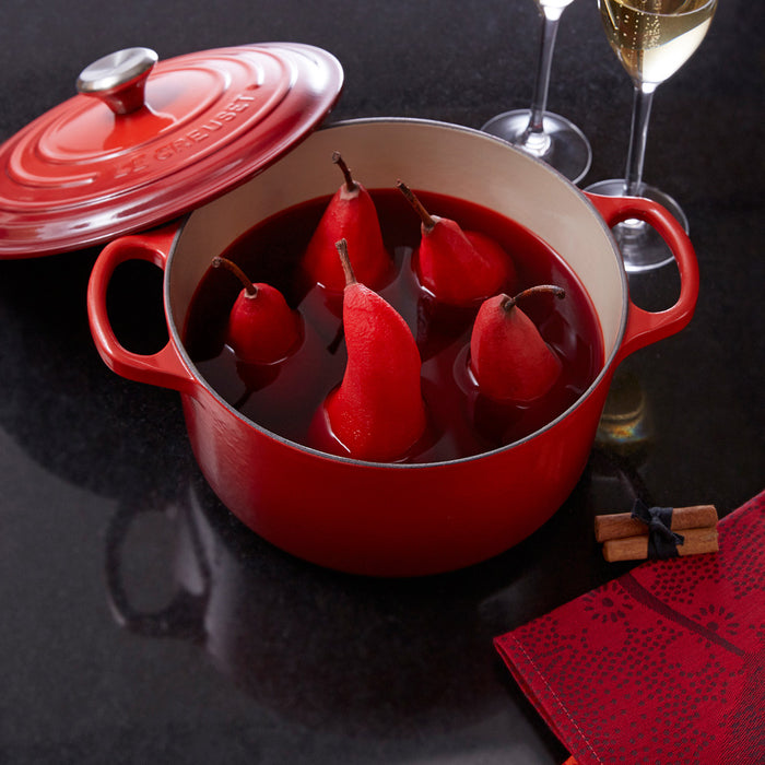 Le Creuset Signature Braadpan Ø 24 cm - Kersenrood