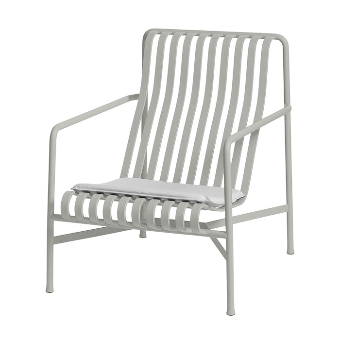 HAY Palissade Seat Zitkussen voor Lounge Chair High & Low - Lichtgrijs