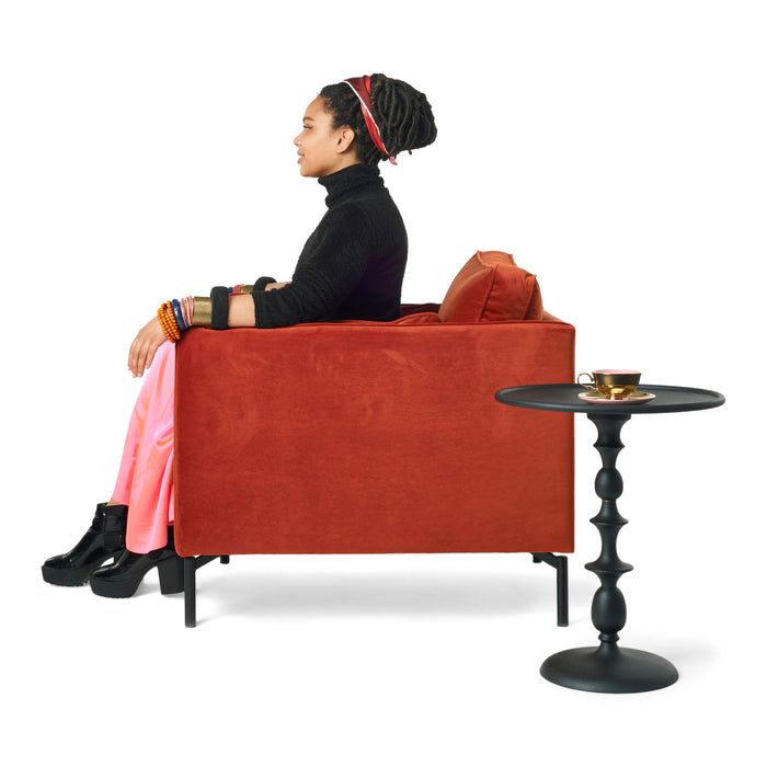 POLSPOTTEN Classic Bijzettafel - Zwart