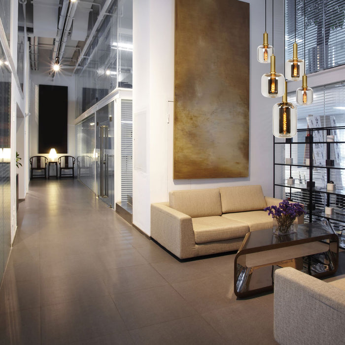 Lucide JOANET Cluster Hanglamp - 5xE27