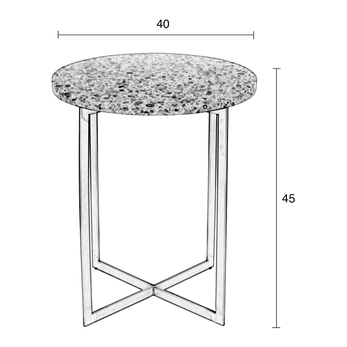 Zuiver Luigi Bijzettafel