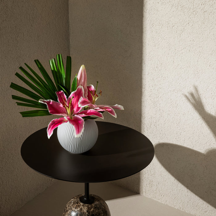 Wedgwood Folia Jasper Bolvaas - Warm wit