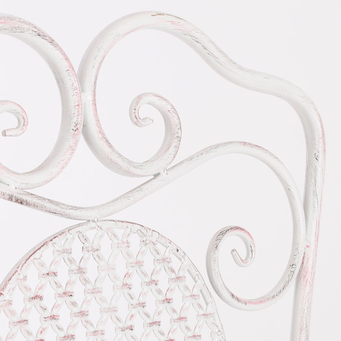 Mica Decorations Provence Inklapbare Bistrostoel - Wit