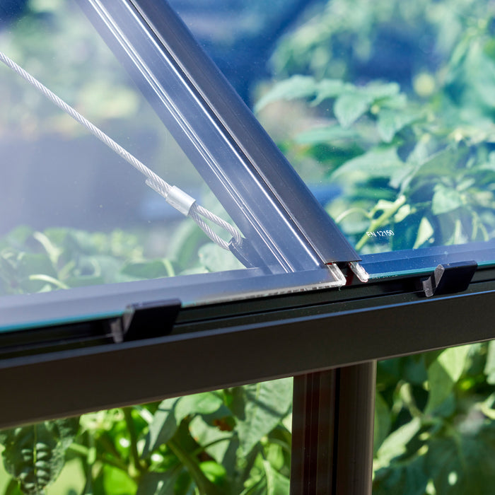 Royal Well Qube 86 Tuinkas met veiligheidsglas