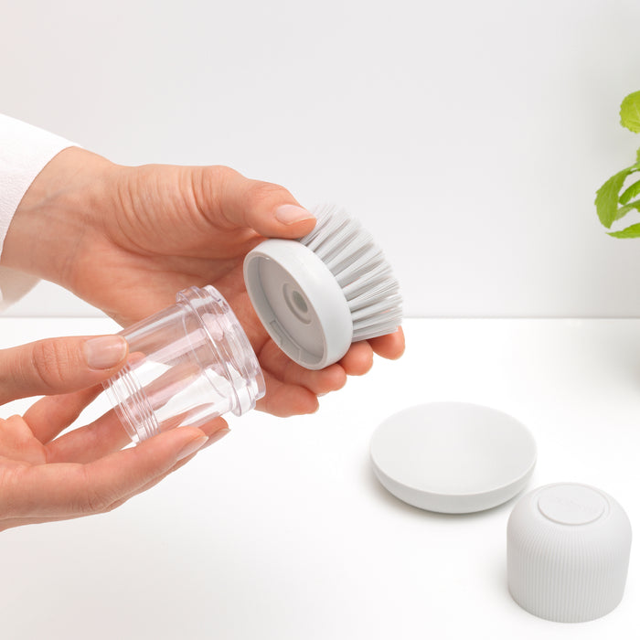 Brabantia Sink Side Afwasborstel met Zeepreservoir