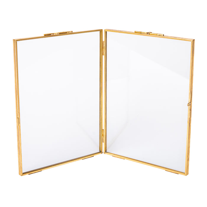 QUVIO Fotolijst staand rechthoek 15 x 20,5 cm (bxh) - Goud