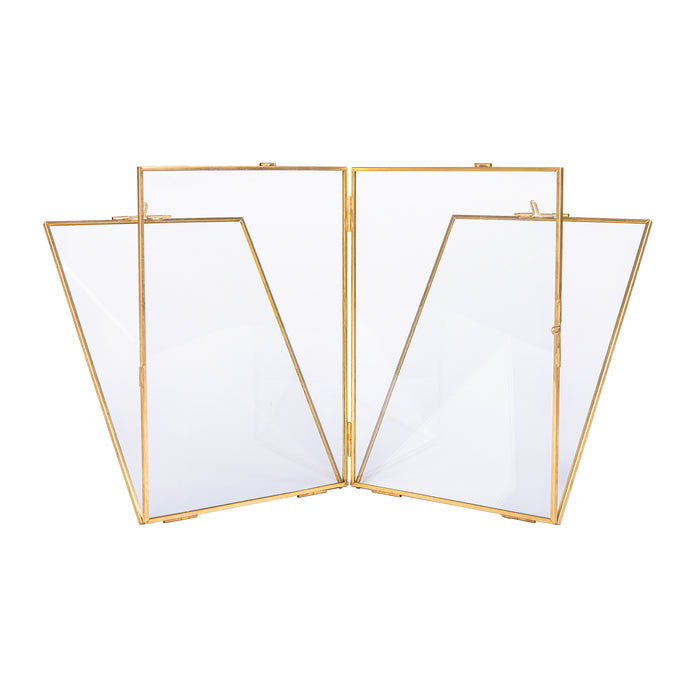 QUVIO Fotolijst staand rechthoek 15 x 20,5 cm (bxh) - Goud