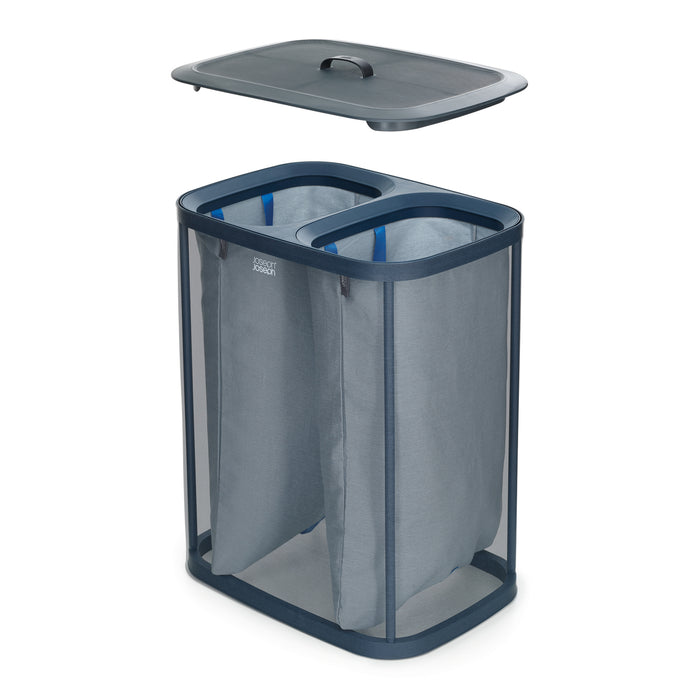 Joseph Joseph Tota Duo Wasmand 90 L - Carbon Black