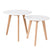 by fonQ basic Klara Bijzettafel Set van 2