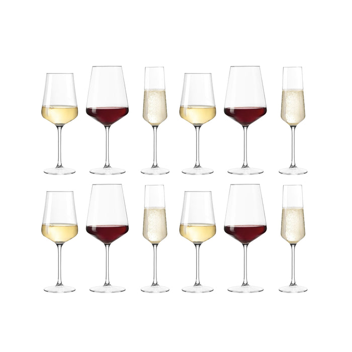 Leonardo Puccini Wijnglazenset 12-delig