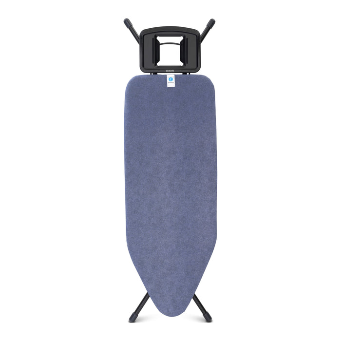 Brabantia Strijkplank B met Strijkijzerhouder 124 x 45 cm - Denim Blue