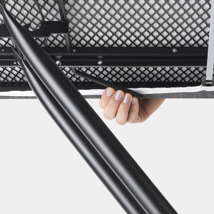 Brabantia Strijkplank B met Strijkijzerhouder 124 x 45 cm - Denim Blue