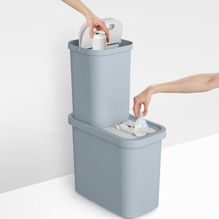 Joseph Joseph GoRecycle Afvalemmer Set 46 Liter (14 + 32 Liter) - Blauw