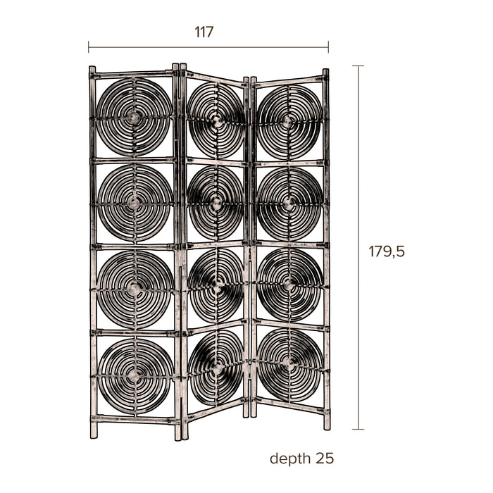 Dutchbone Rumour Kamerscherm