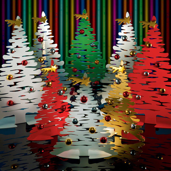 Alessi Bark for Christmas Stalen Boom met Magneten