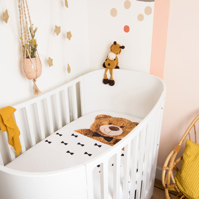 SNURK Teddy Hoeslaken 60 x 120 cm