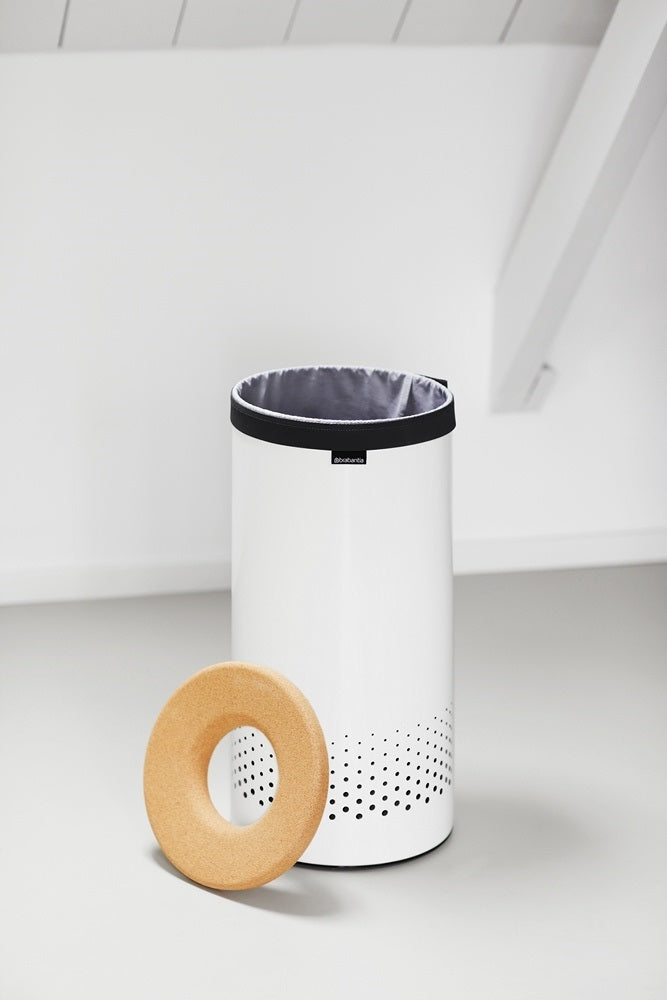 Brabantia Wasbox 35 L - Wit / Kurk