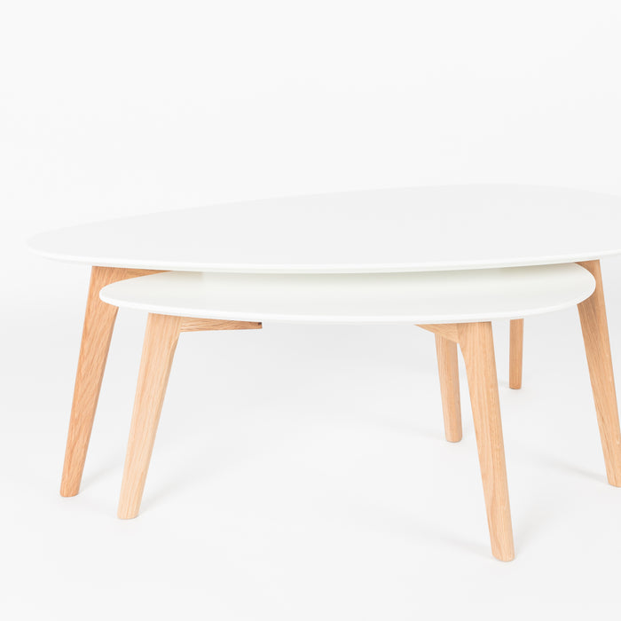 by fonQ basic Hanne Bijzettafel/Salontafel Set van 2